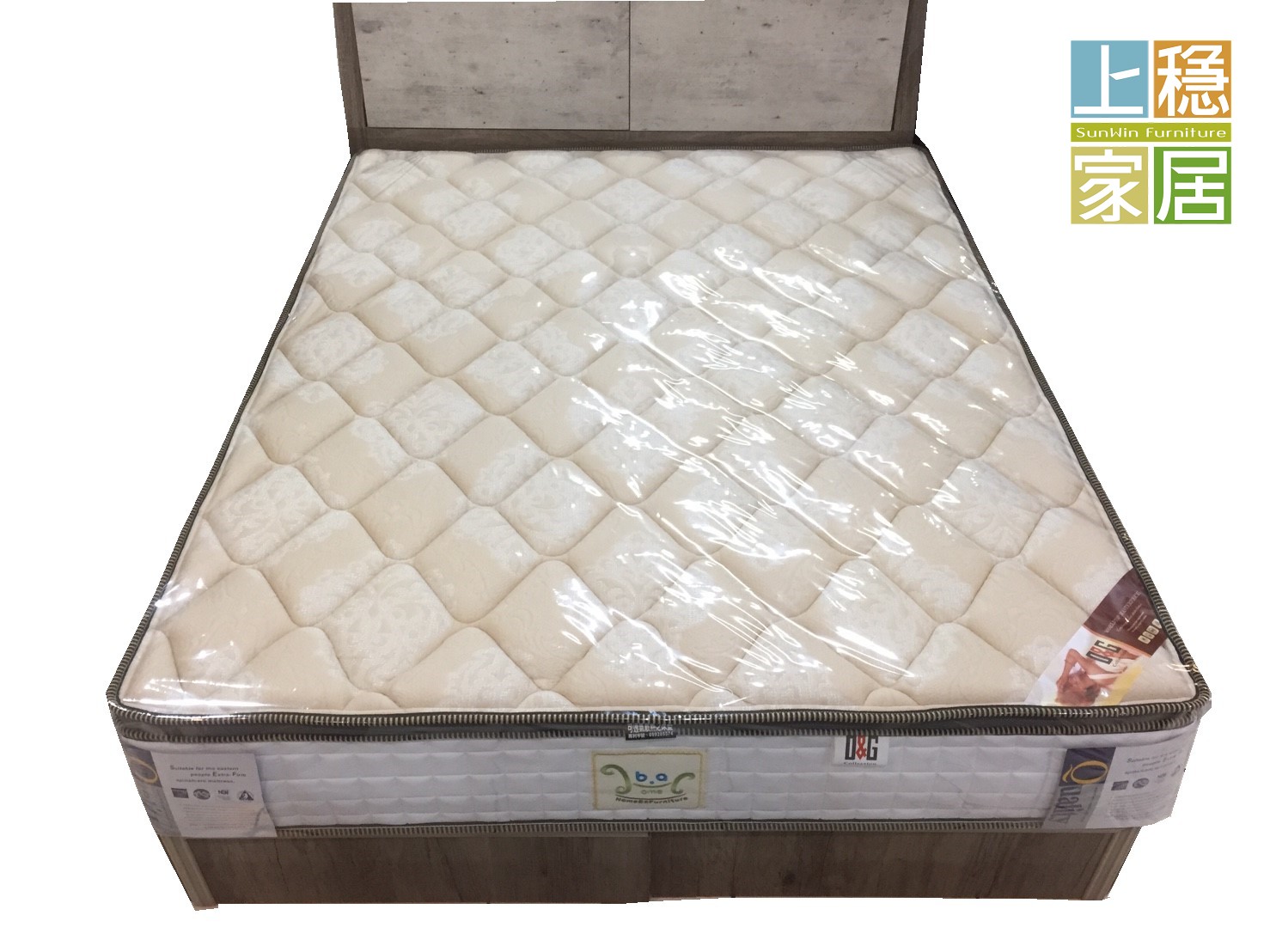 #床墊 #雙人床墊 #硬式獨立筒 #homeba